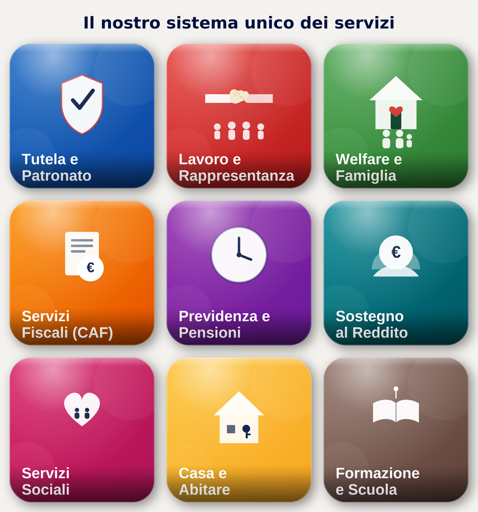 Home salp griglia 9 servizi salp glossy3d v2